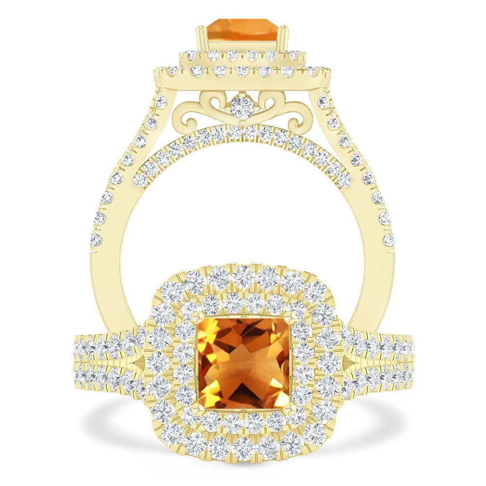 Yellow Gold - Citrine