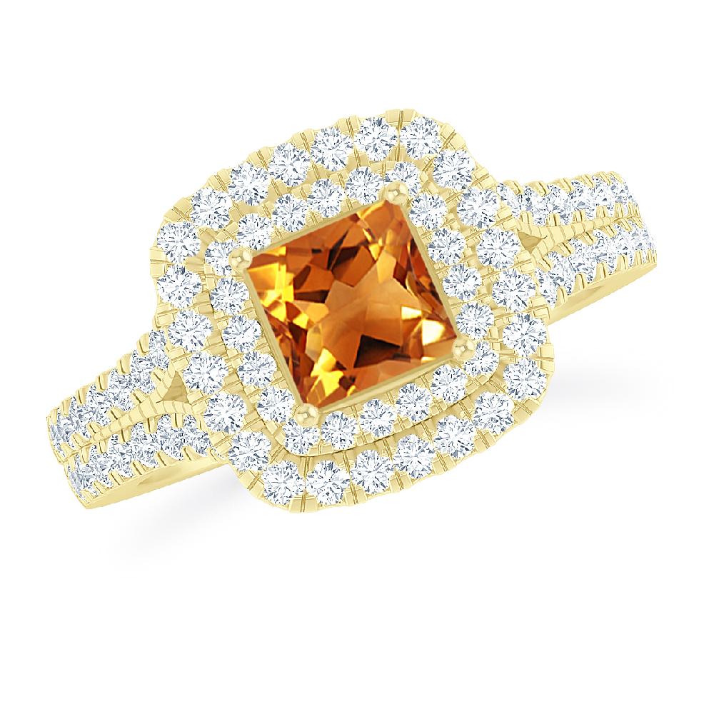 Yellow Gold - Citrine
