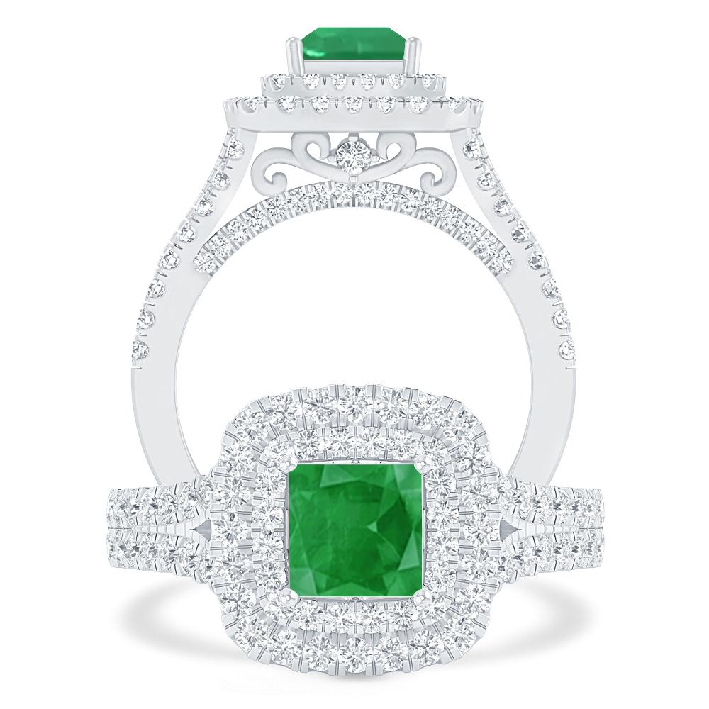 White Gold - Emerald