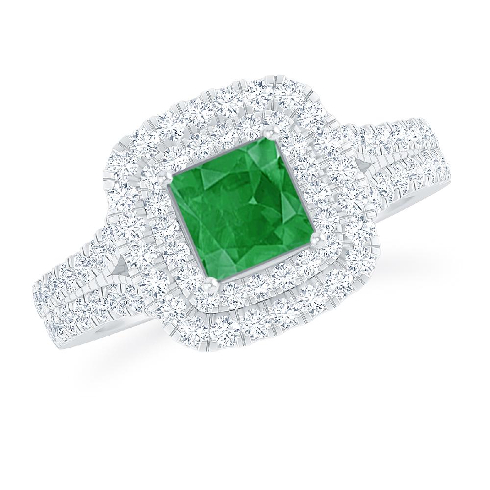 White Gold - Emerald