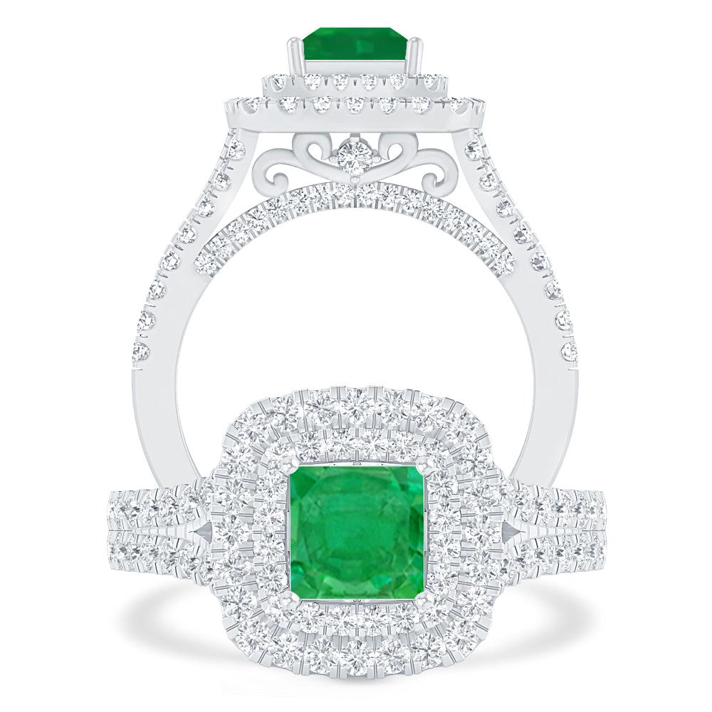 White Gold - Emerald