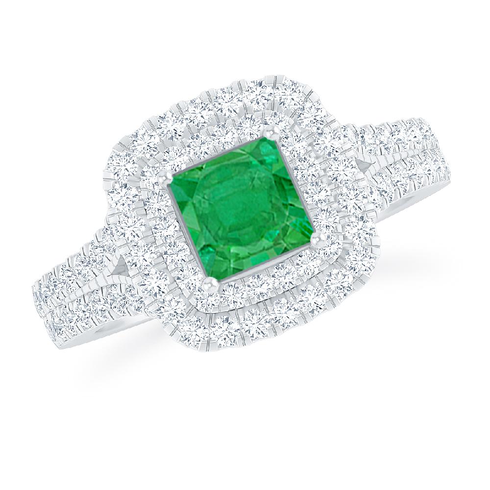 White Gold - Emerald