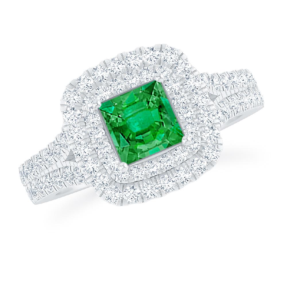 White Gold - Emerald