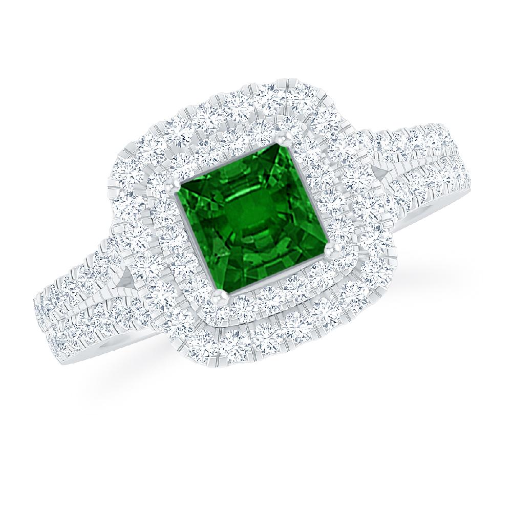 White Gold - Emerald