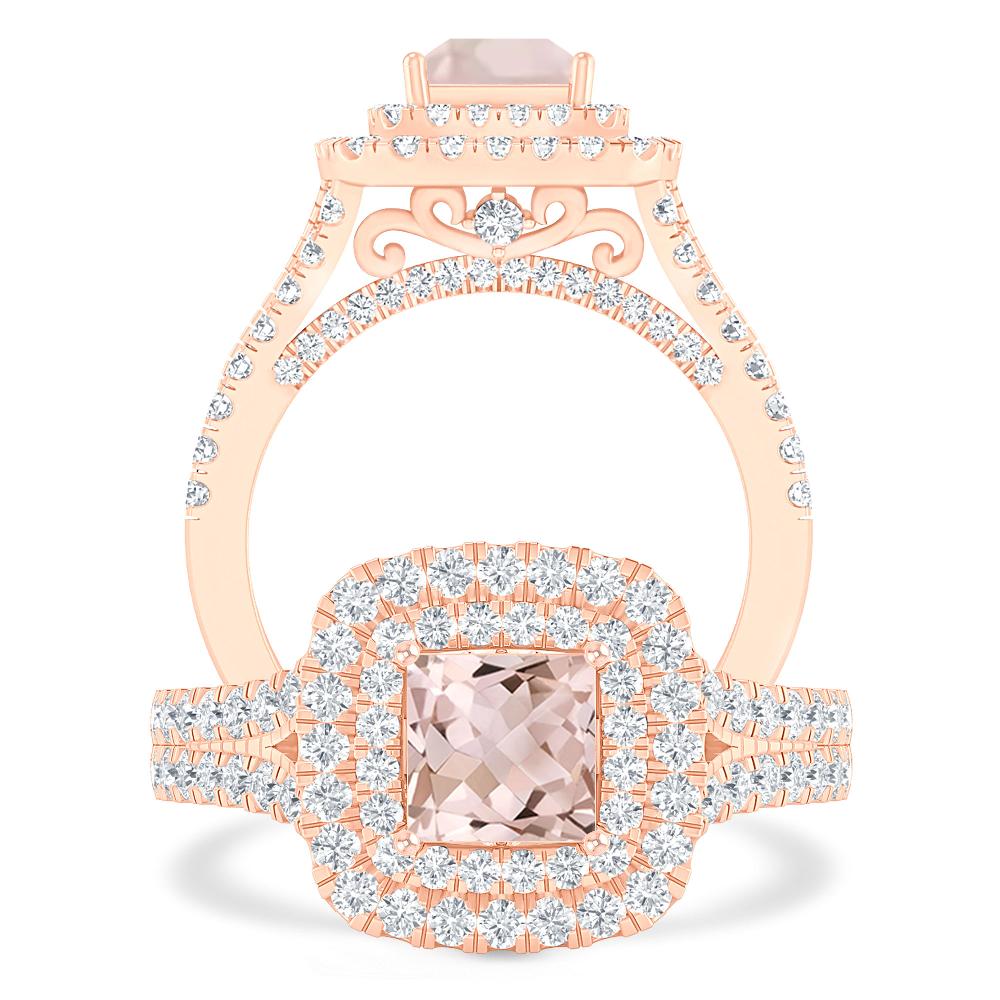 Rose Gold - Morganite