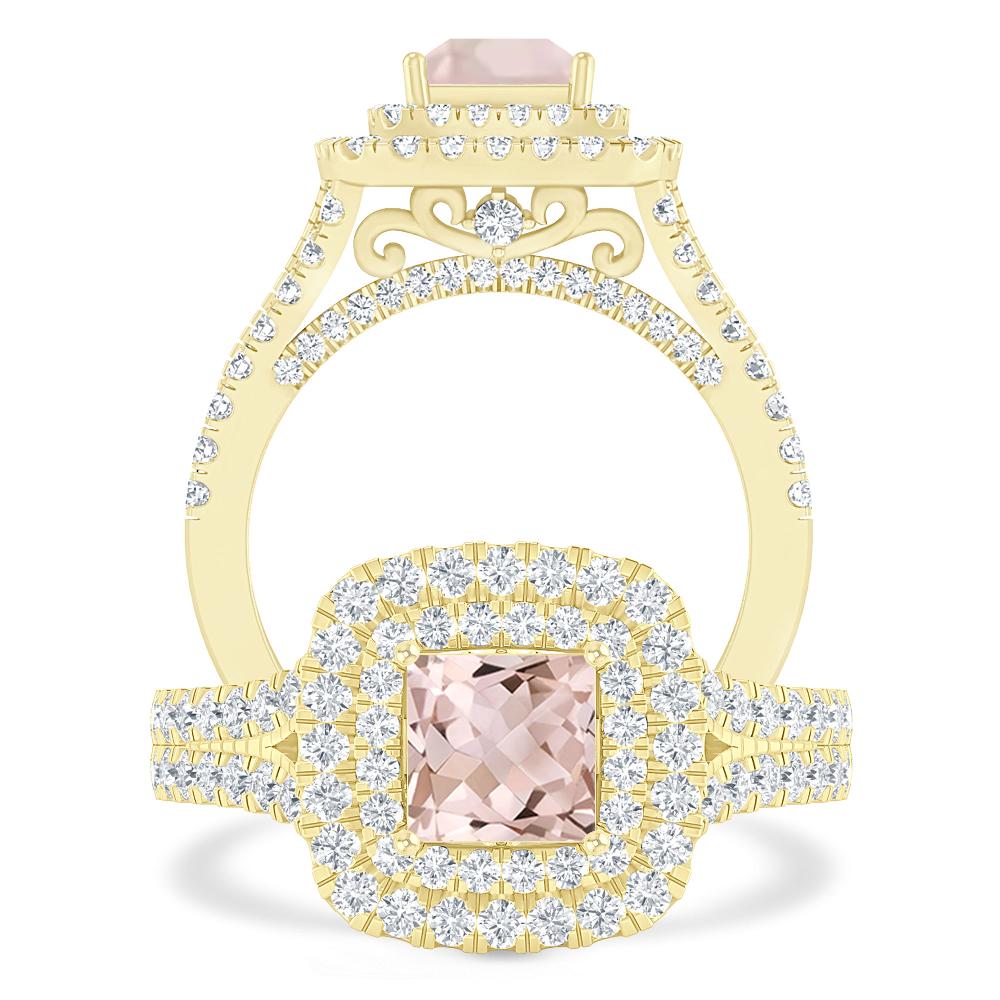 Yellow Gold - Morganite
