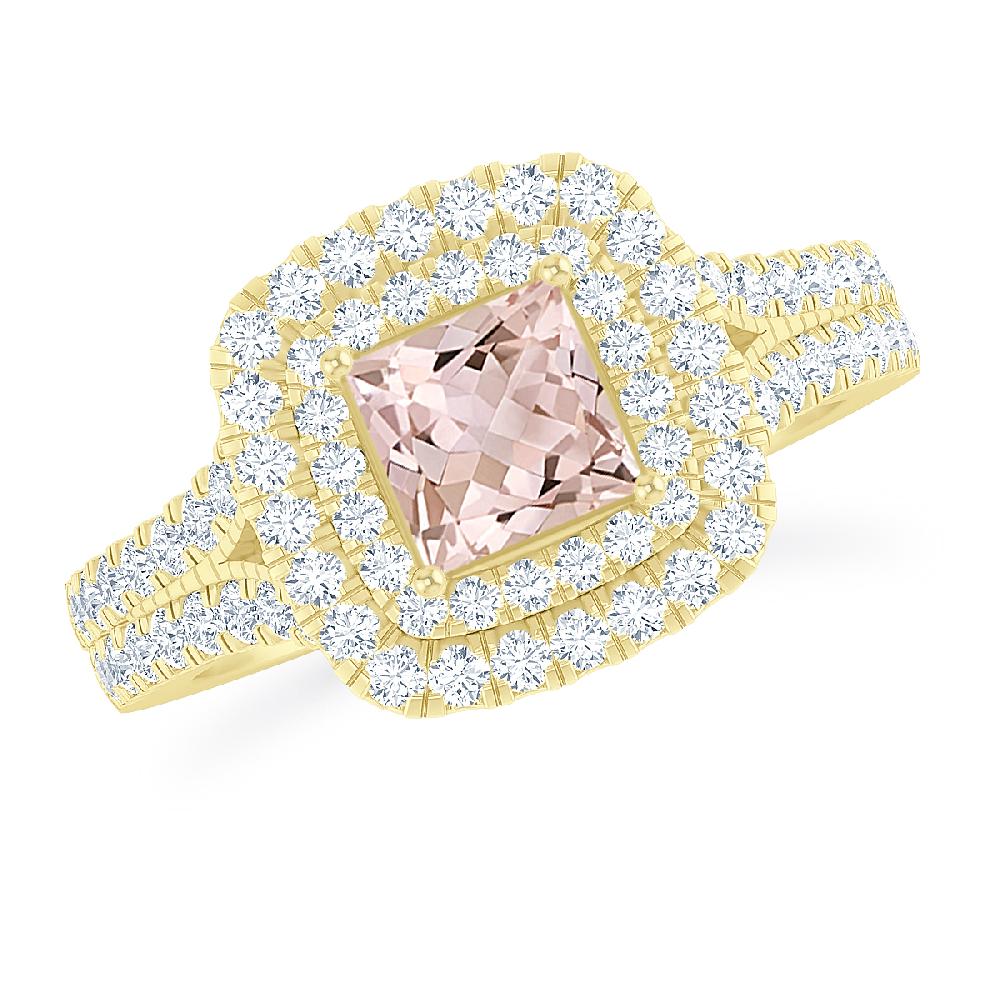 Yellow Gold - Morganite