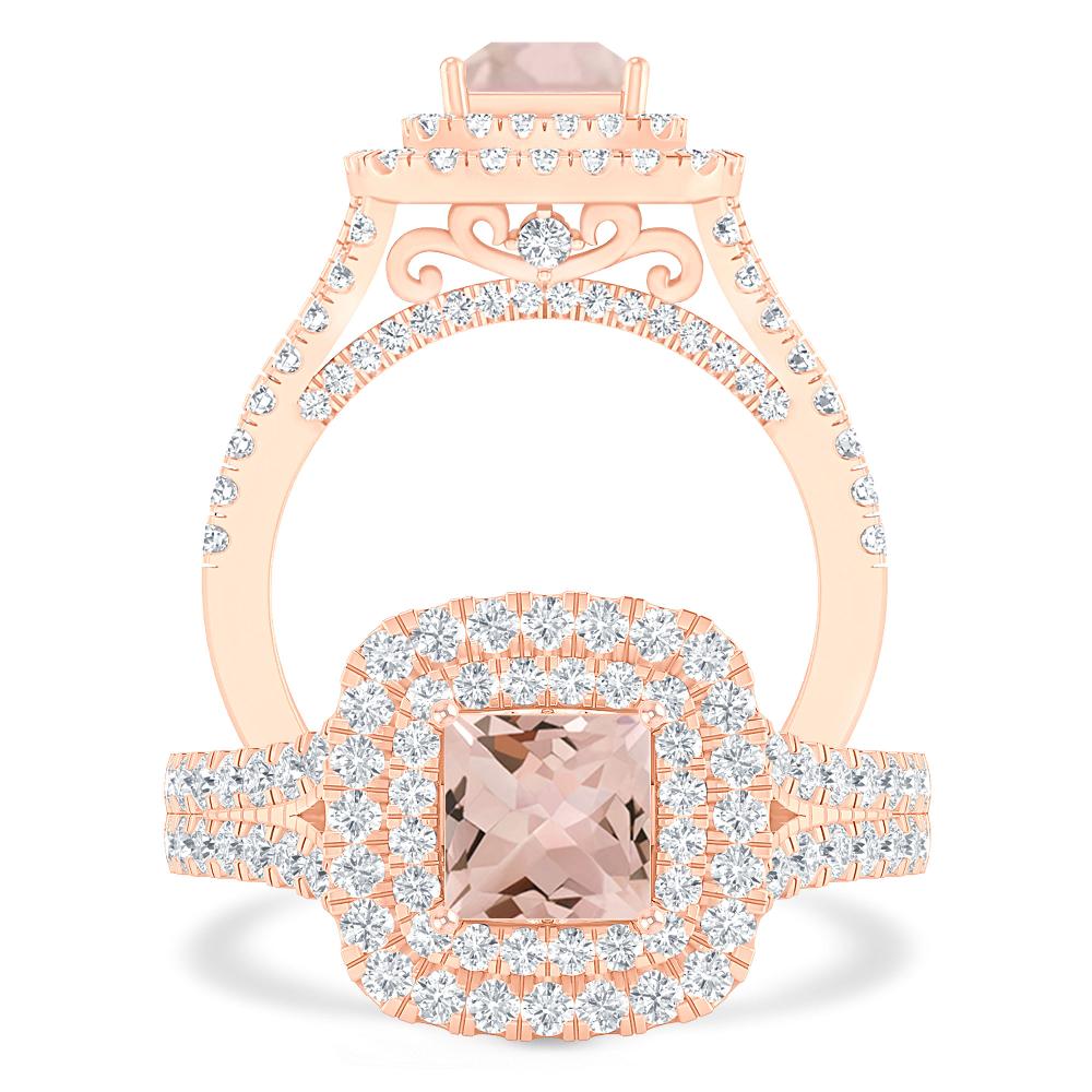 Rose Gold - Morganite