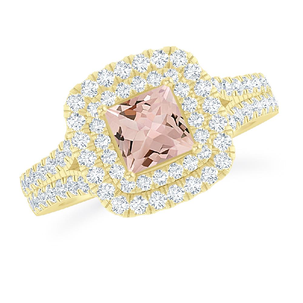 Yellow Gold - Morganite
