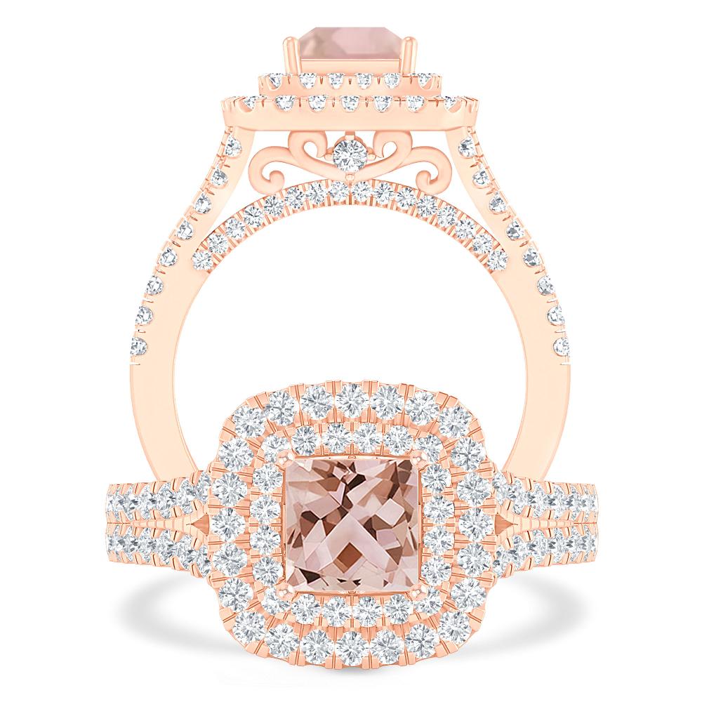 Rose Gold - Morganite