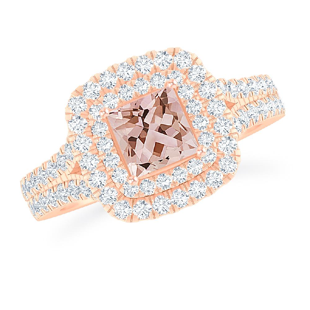 Rose Gold - Morganite