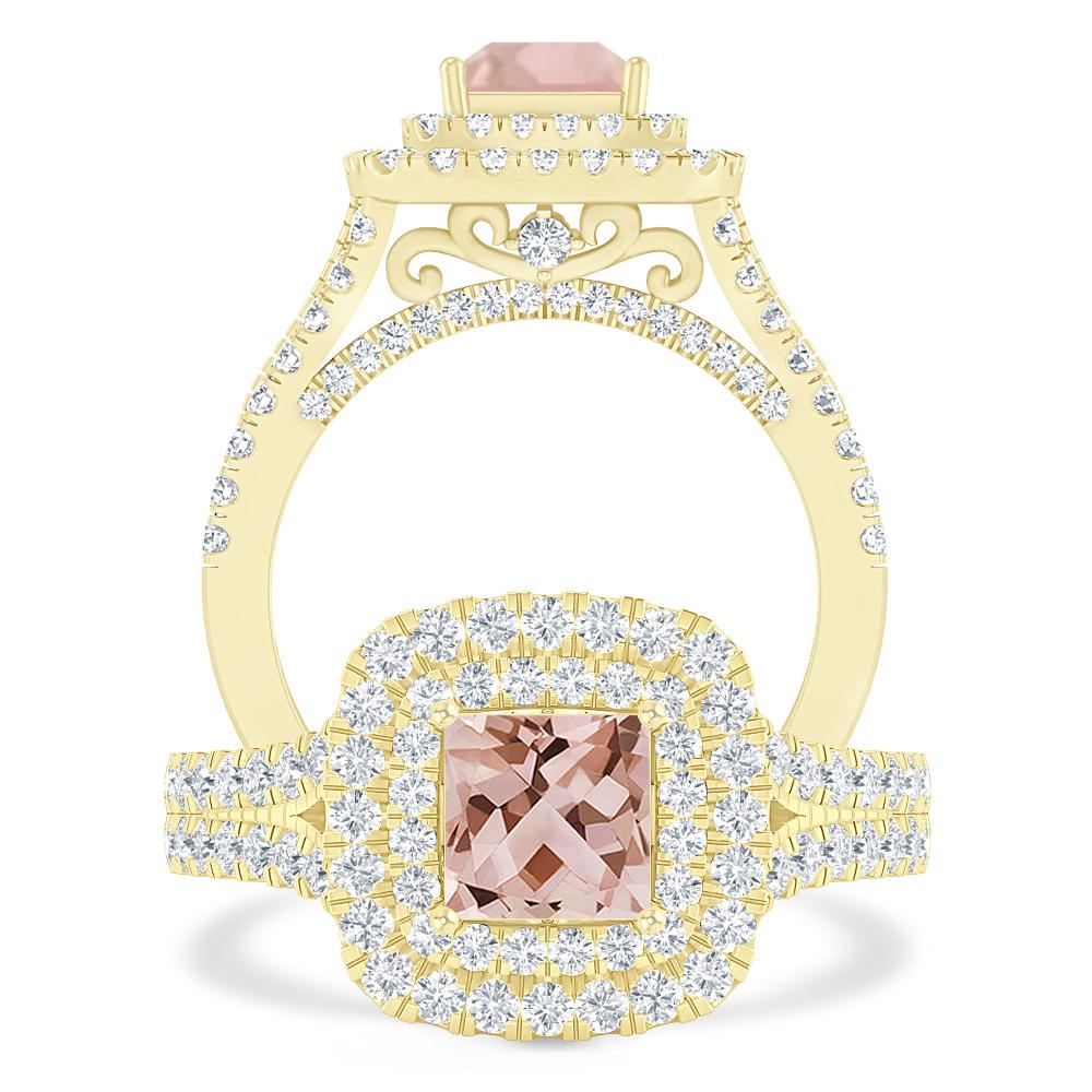 Yellow Gold - Morganite