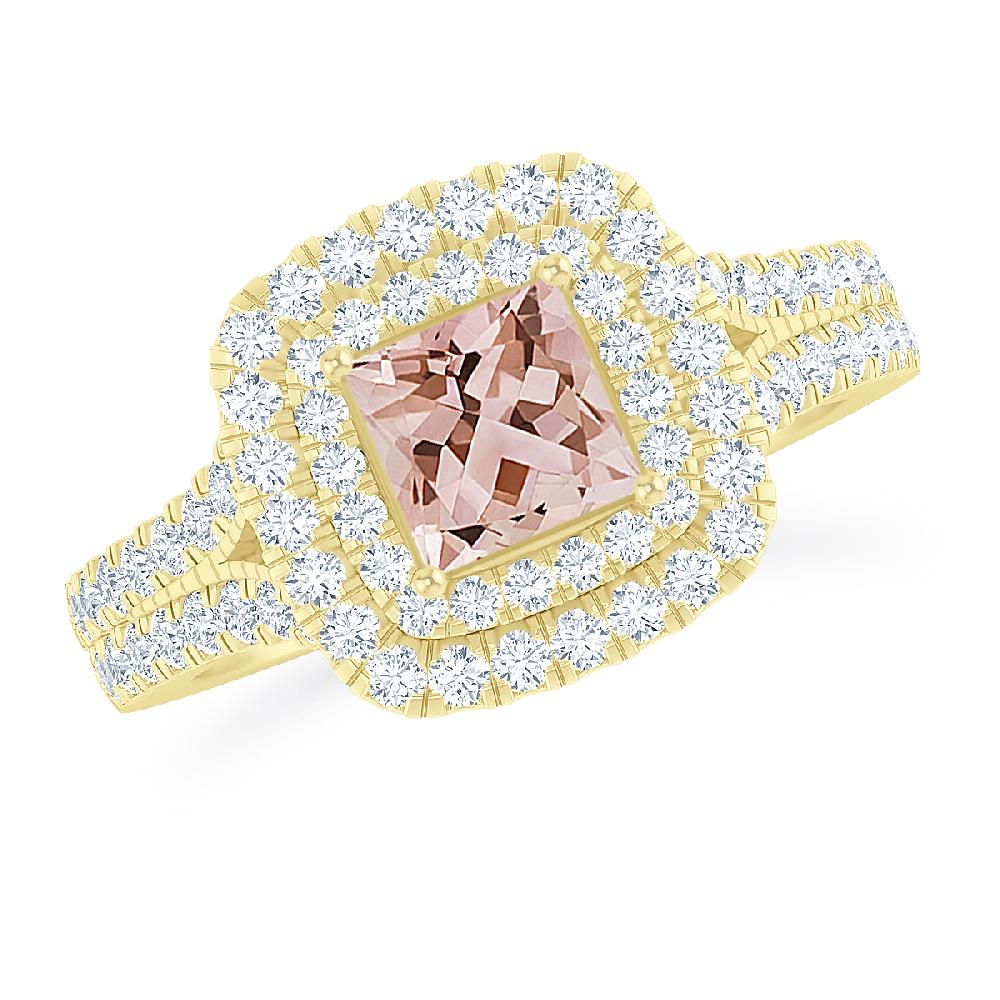 Yellow Gold - Morganite
