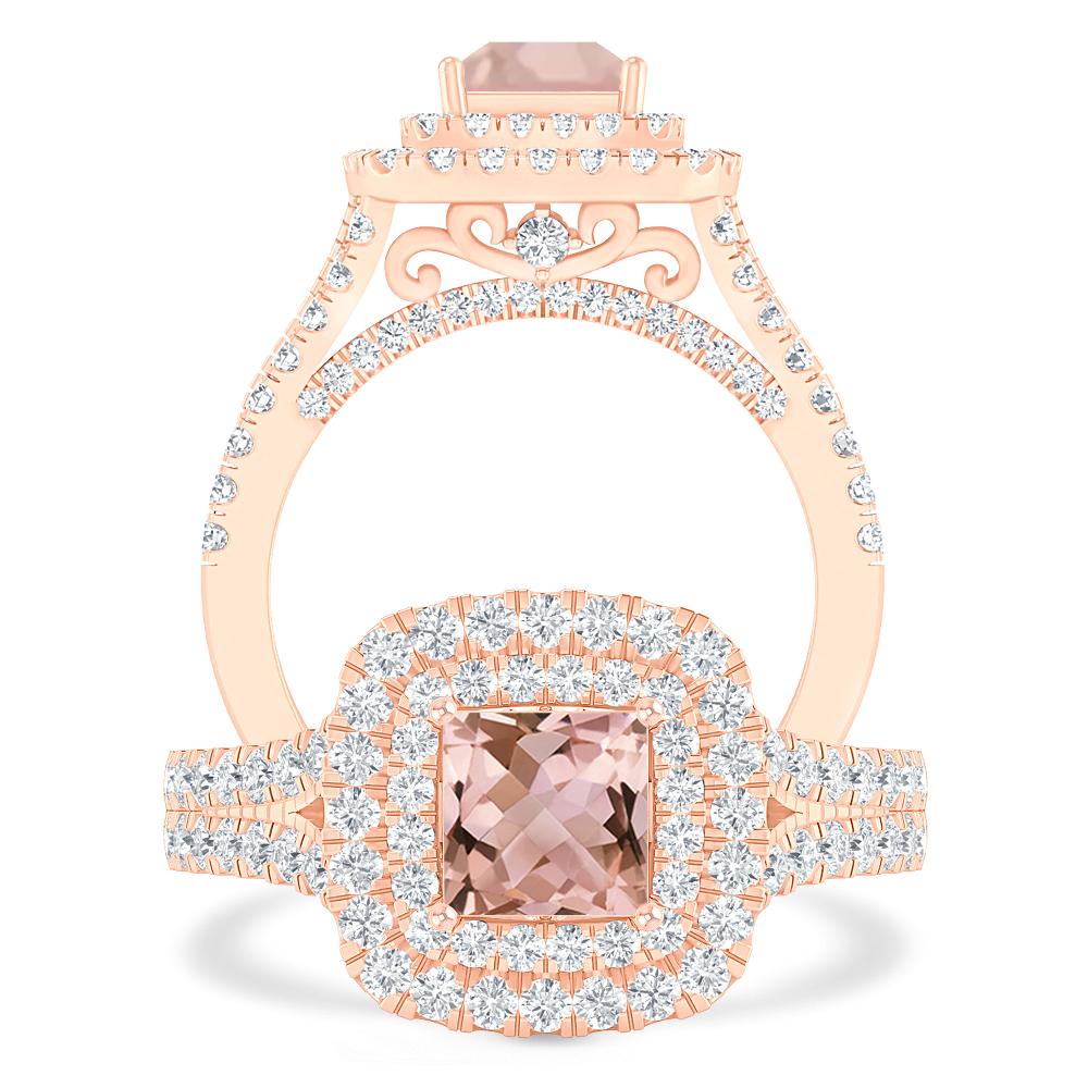 Rose Gold - Morganite