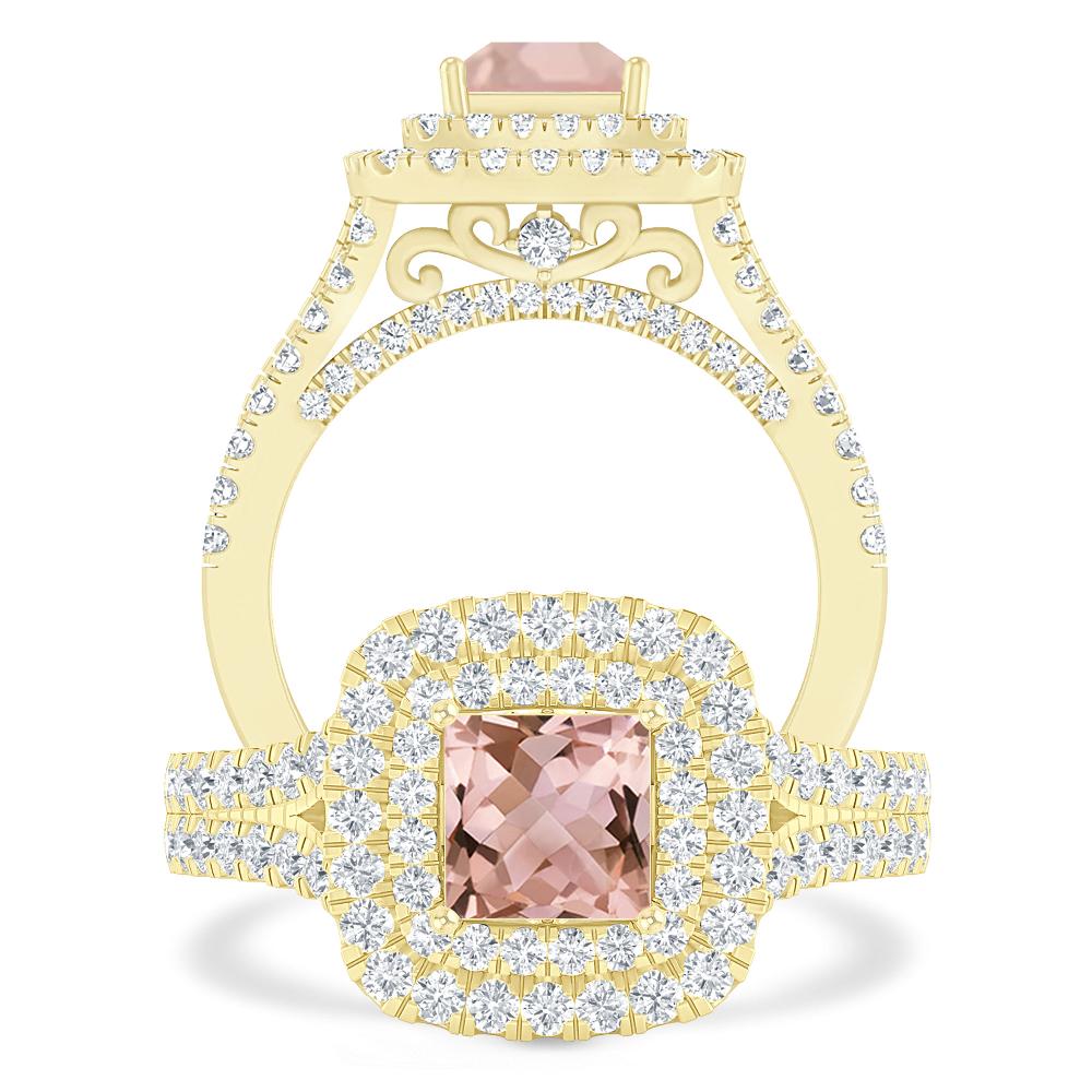 Yellow Gold - Morganite