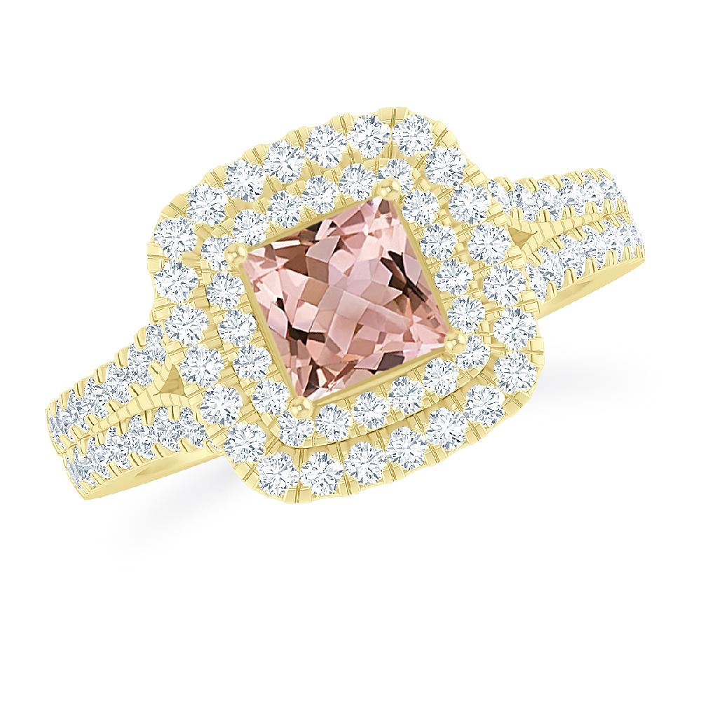 Yellow Gold - Morganite