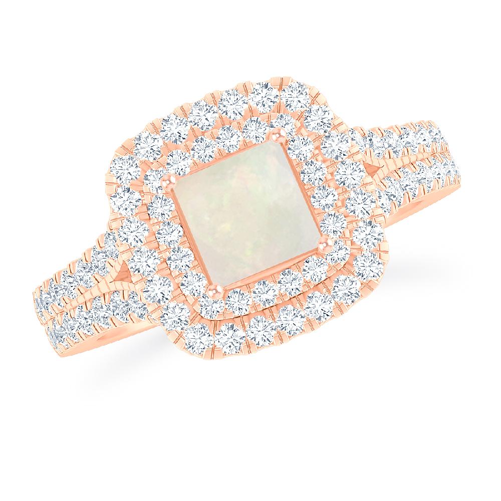 Rose Gold - Opal