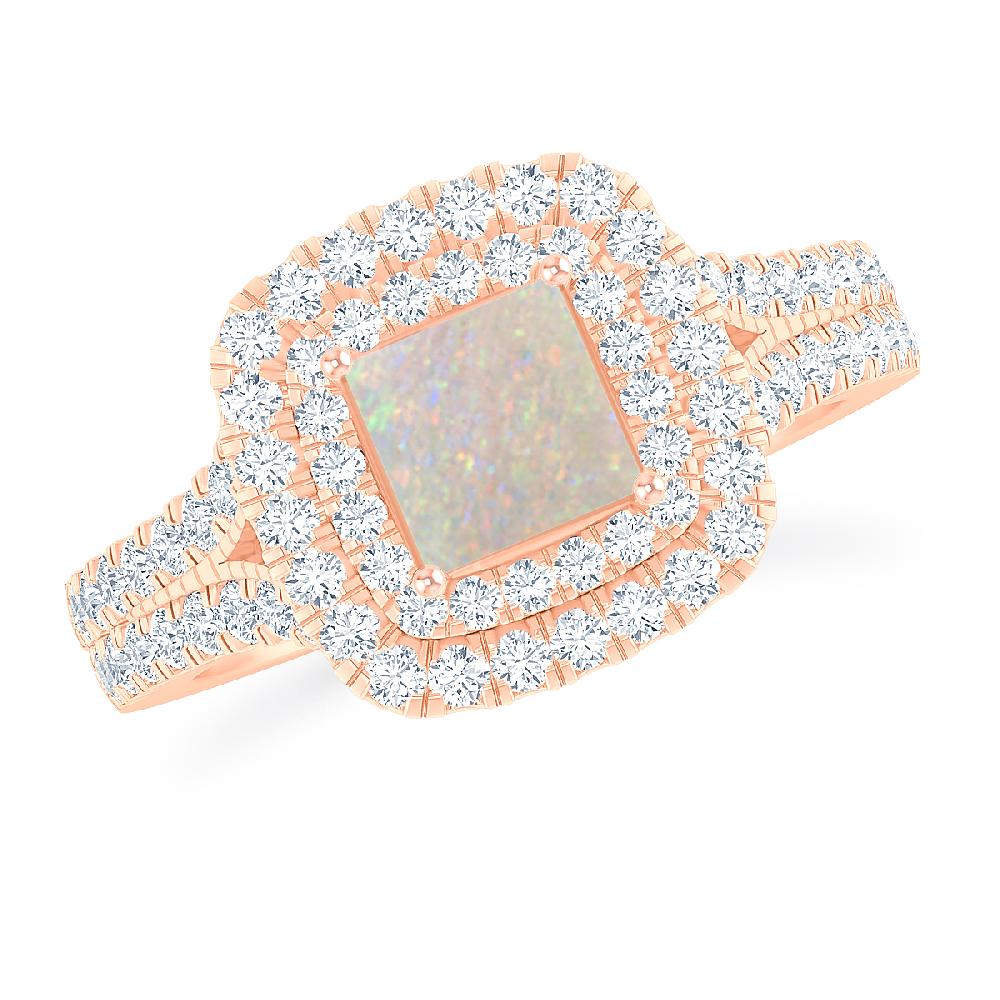 Rose Gold - Opal