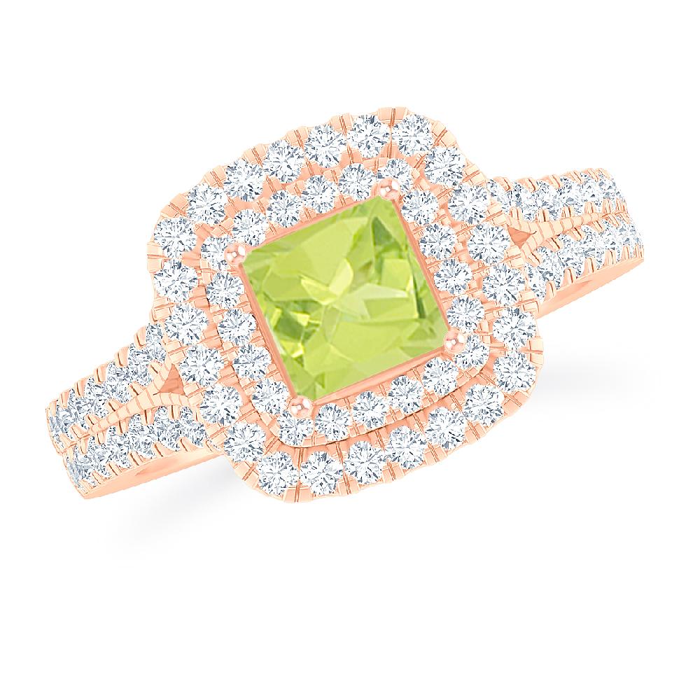 Rose Gold - Peridot