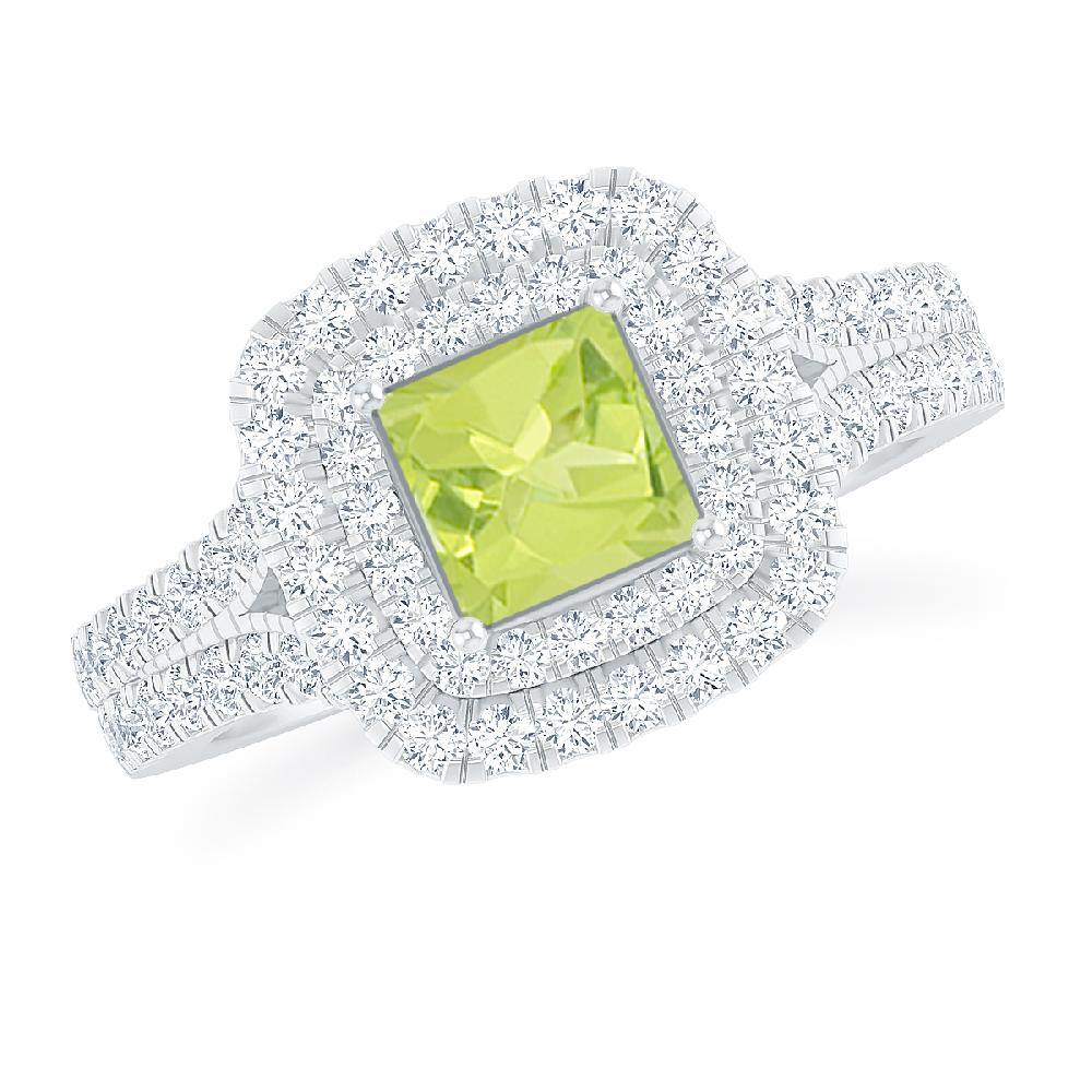 White Gold - Peridot
