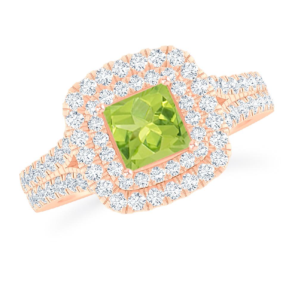 Rose Gold - Peridot