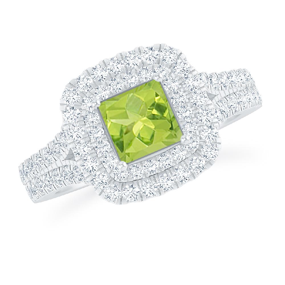White Gold - Peridot