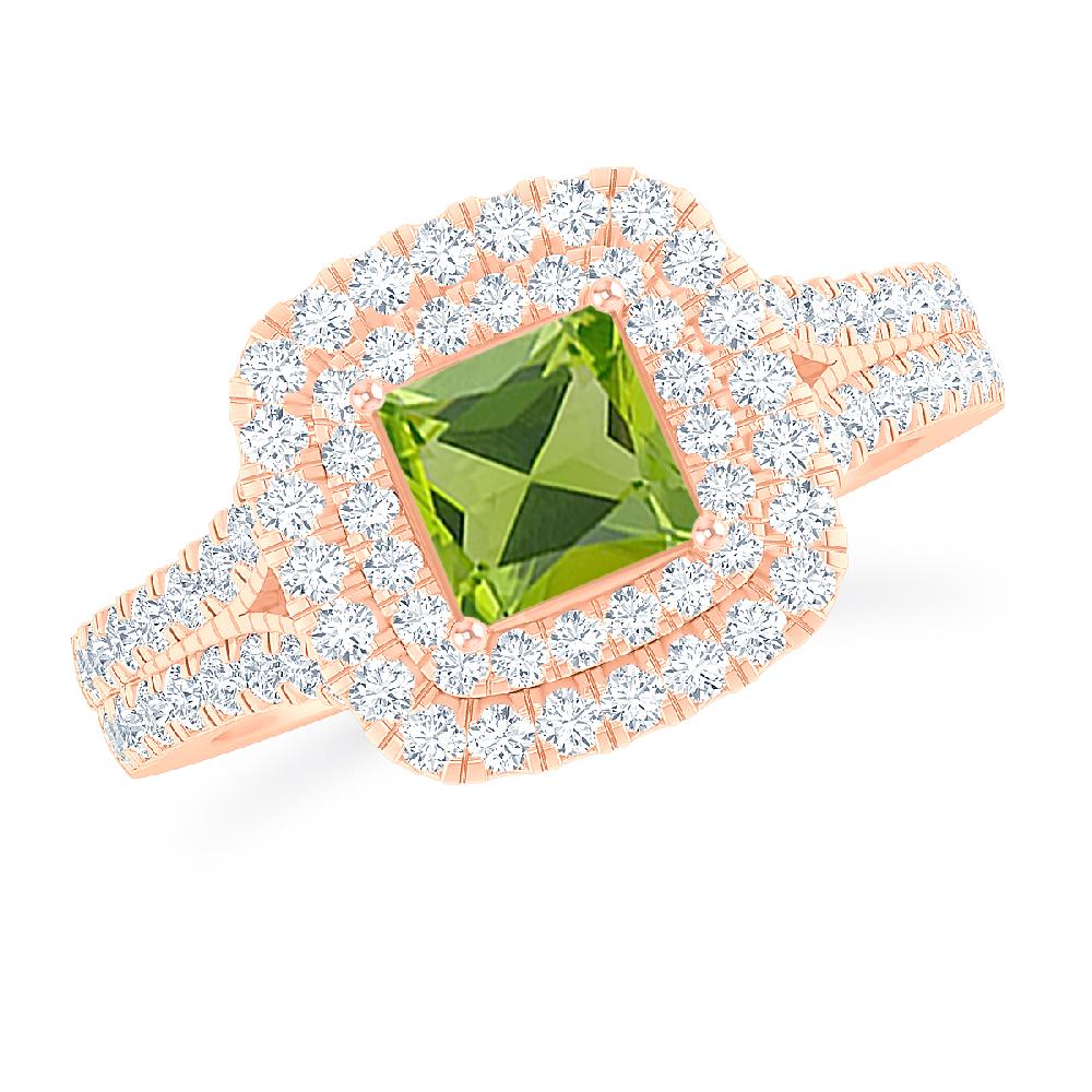 Rose Gold - Peridot