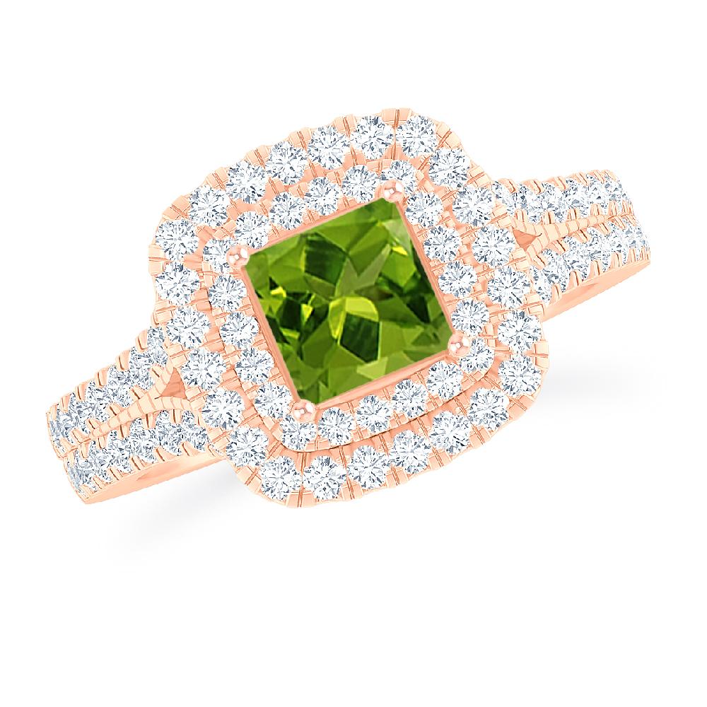 Rose Gold - Peridot