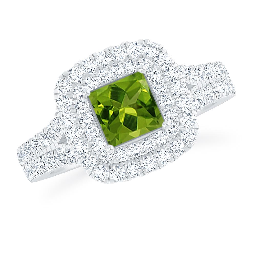 White Gold - Peridot