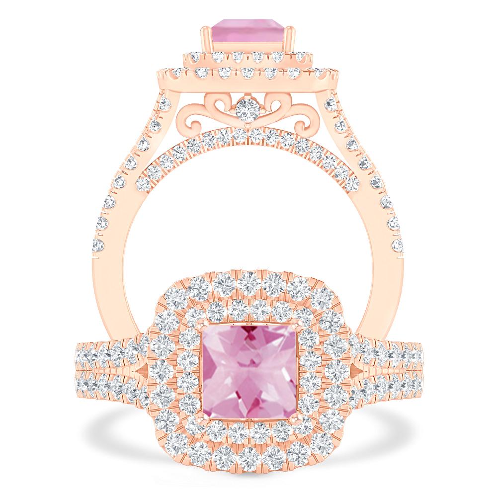 Rose Gold - Pink Tourmaline