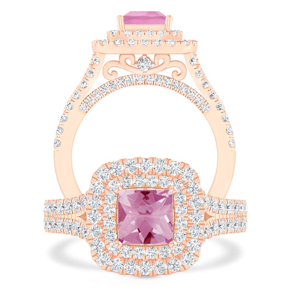 Rose Gold - Pink Tourmaline