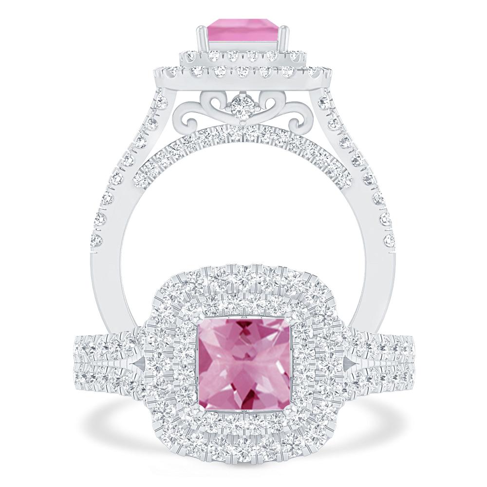 White Gold - Pink Tourmaline