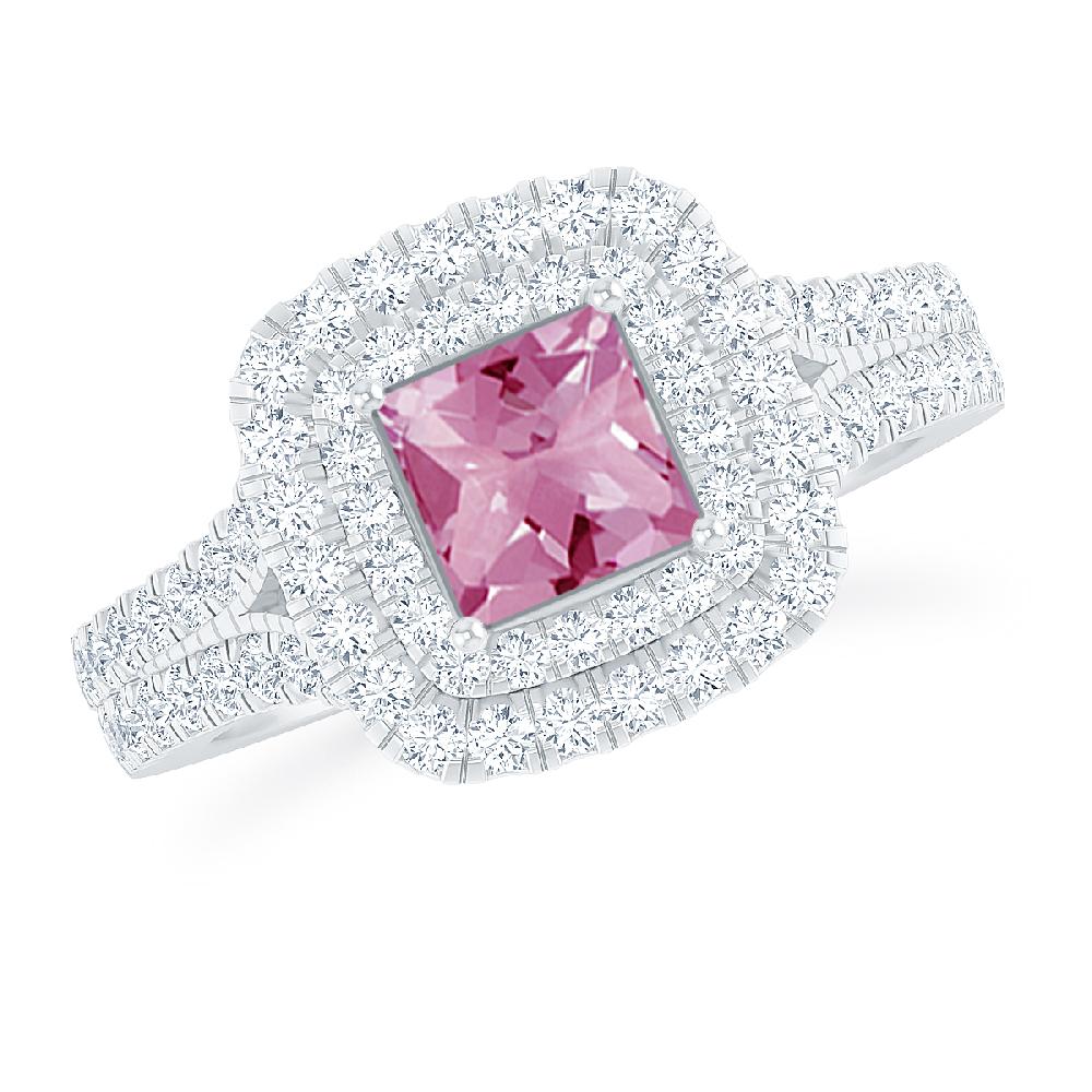 White Gold - Pink Tourmaline