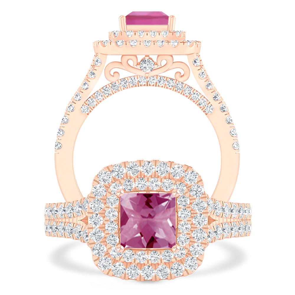 Rose Gold - Pink Tourmaline