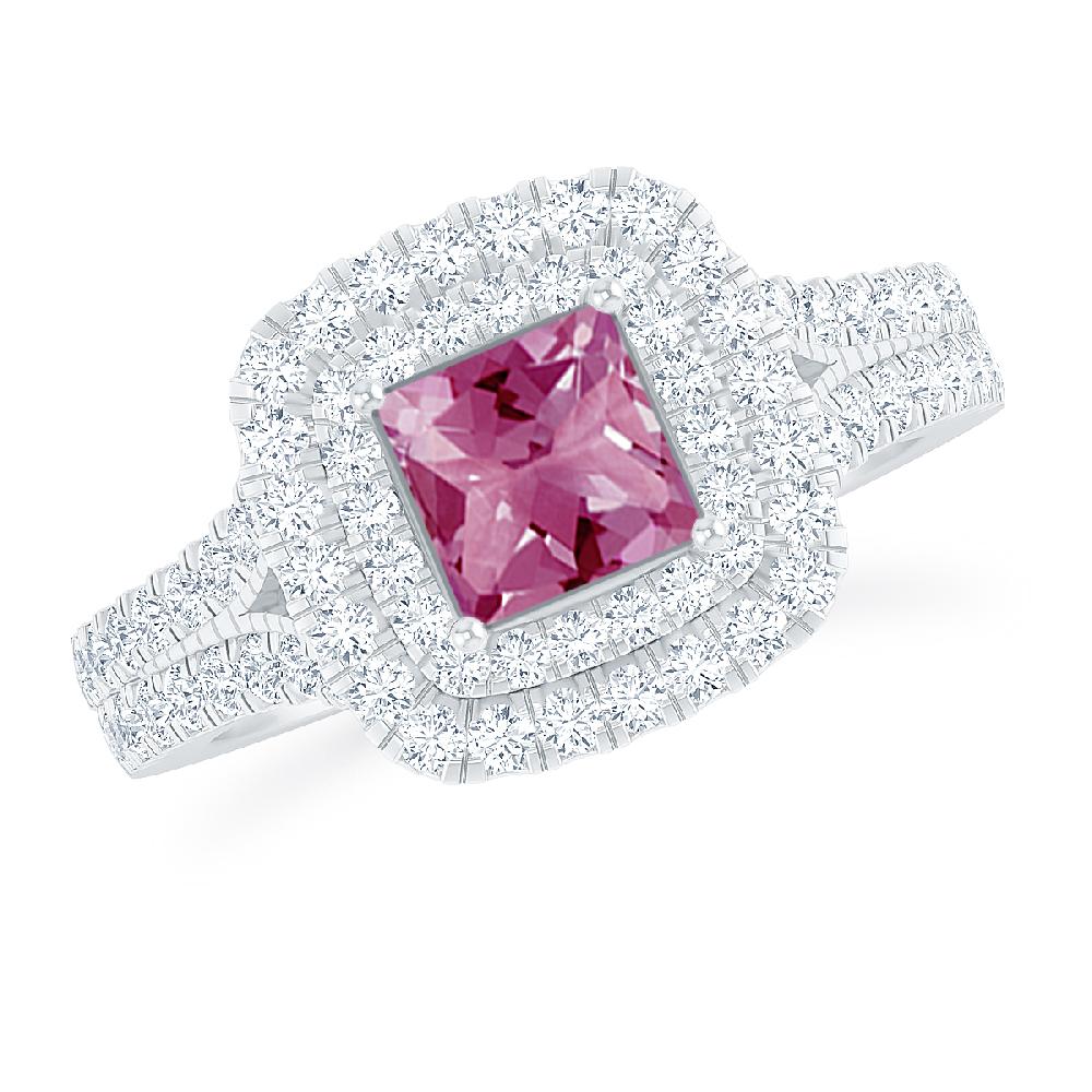 White Gold - Pink Tourmaline