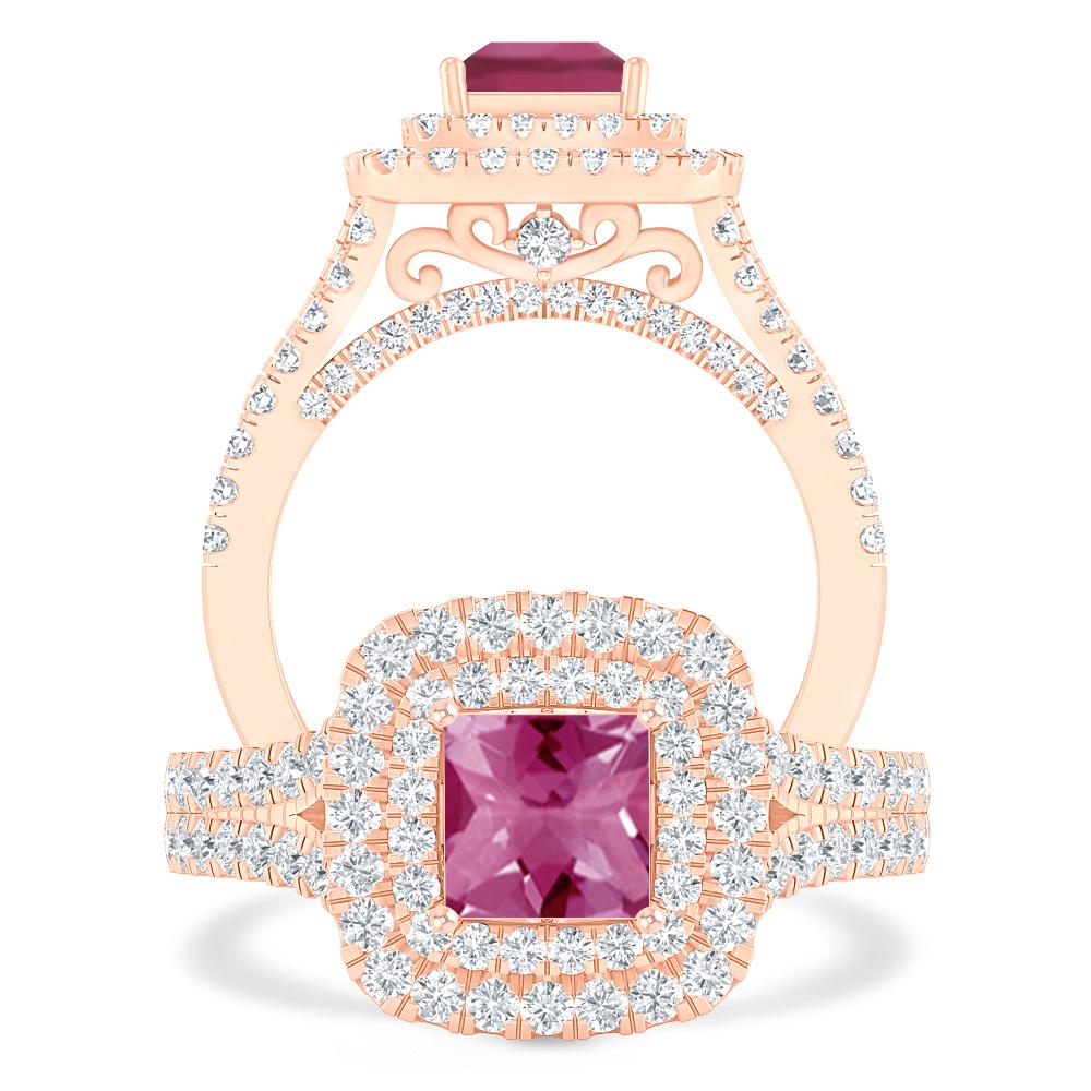 Rose Gold - Pink Tourmaline