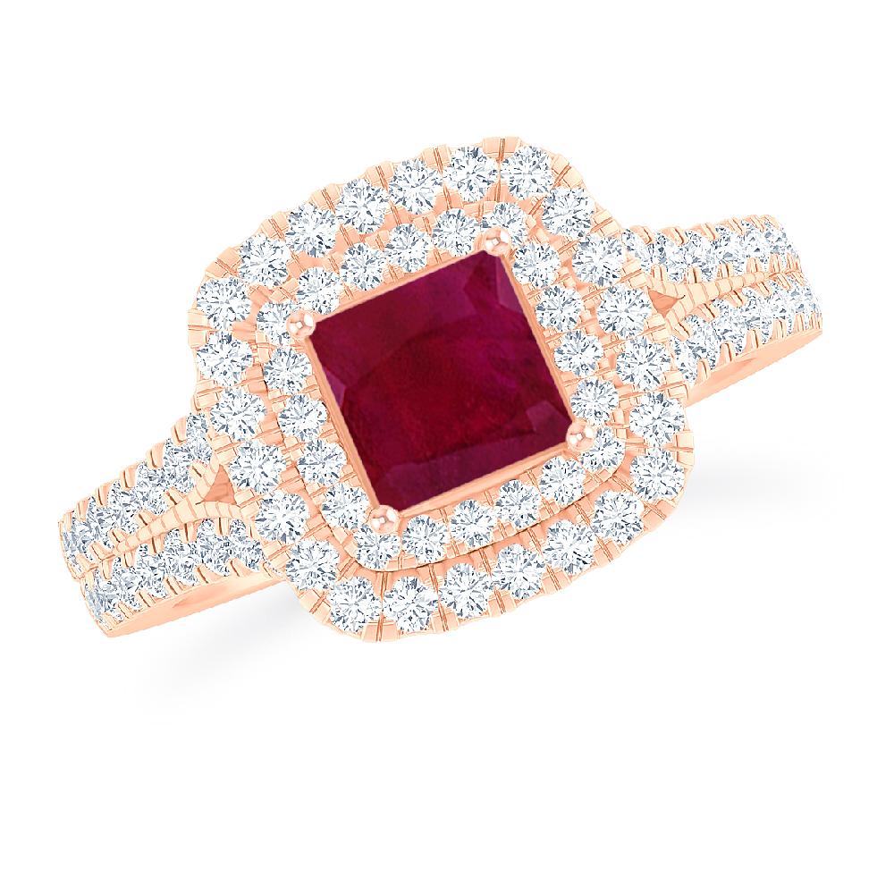 Rose Gold - Ruby