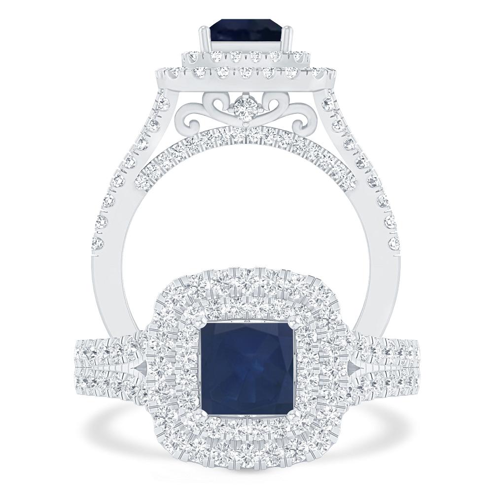 White Gold - Sapphire