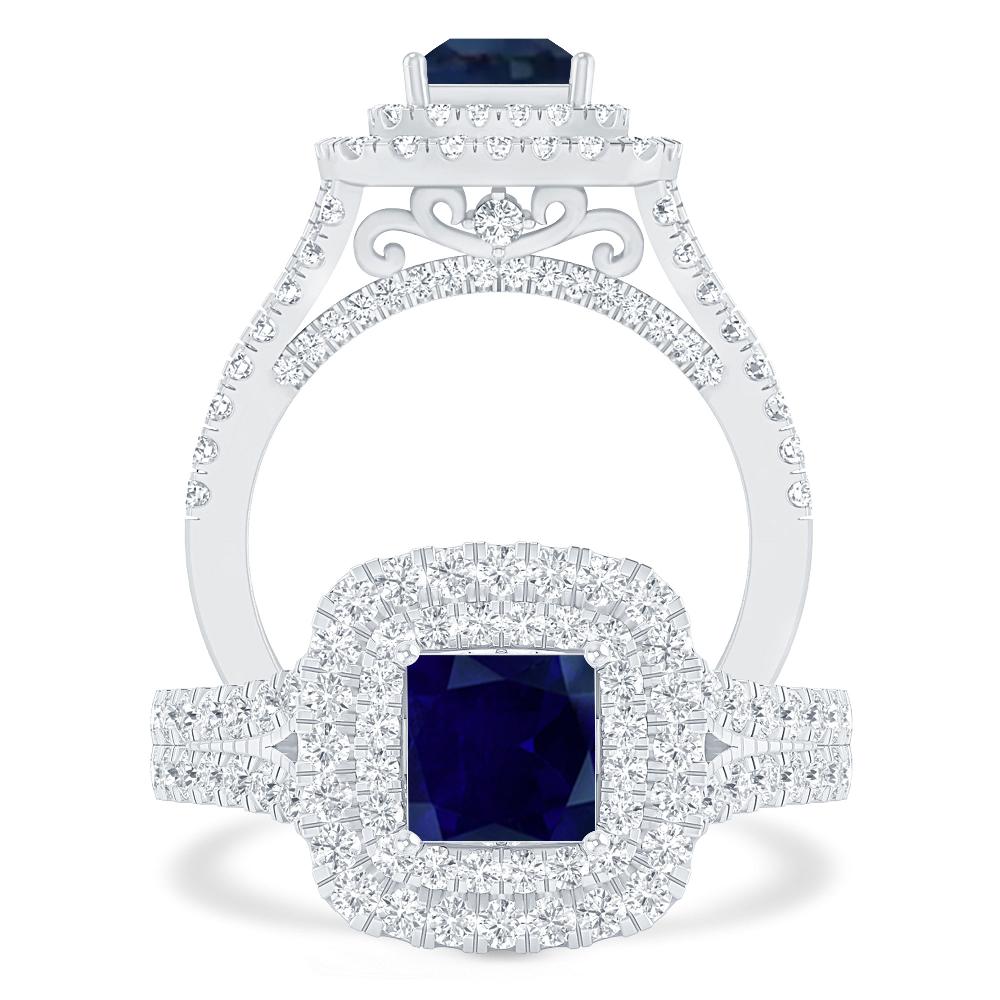 White Gold - Sapphire