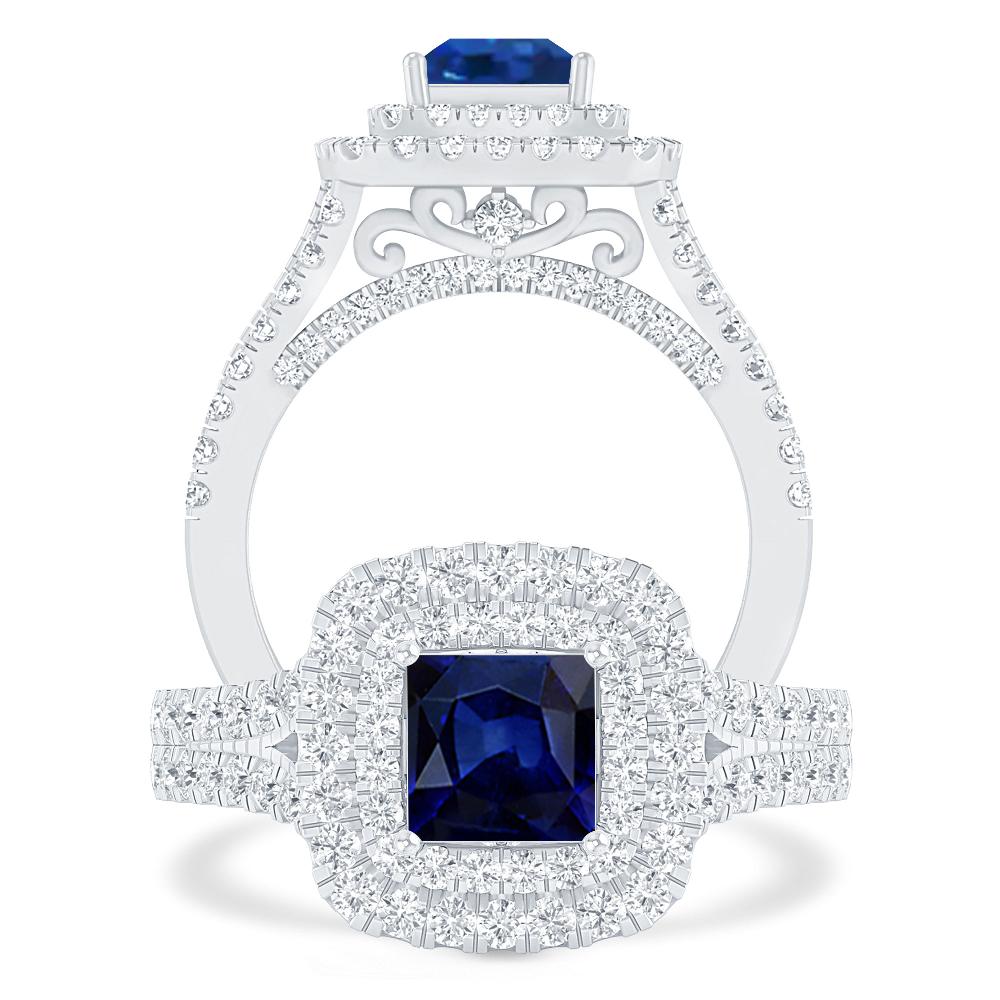 White Gold - Sapphire
