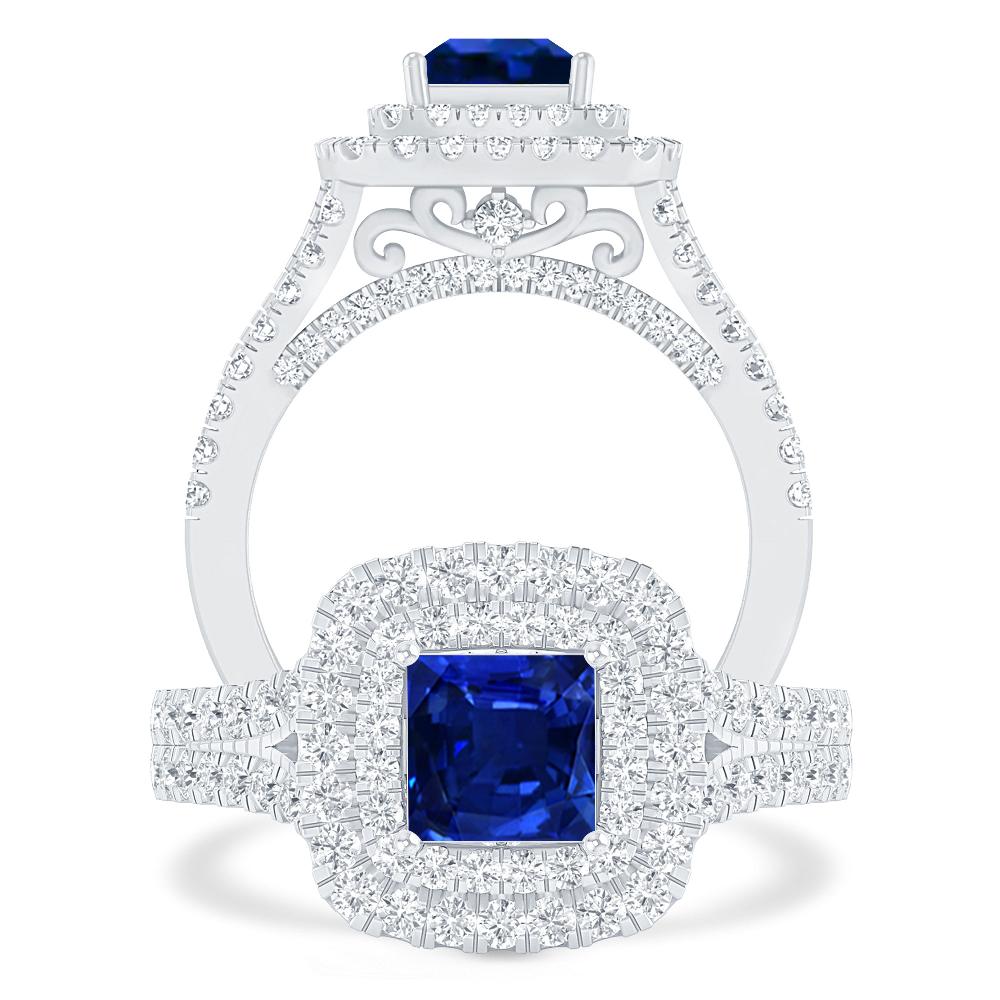 White Gold - Sapphire
