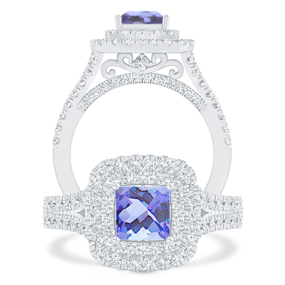 White Gold - Tanzanite