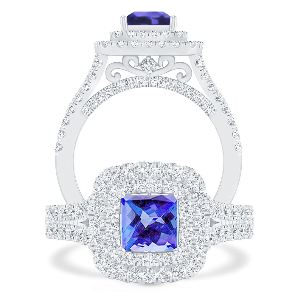 White Gold - Tanzanite