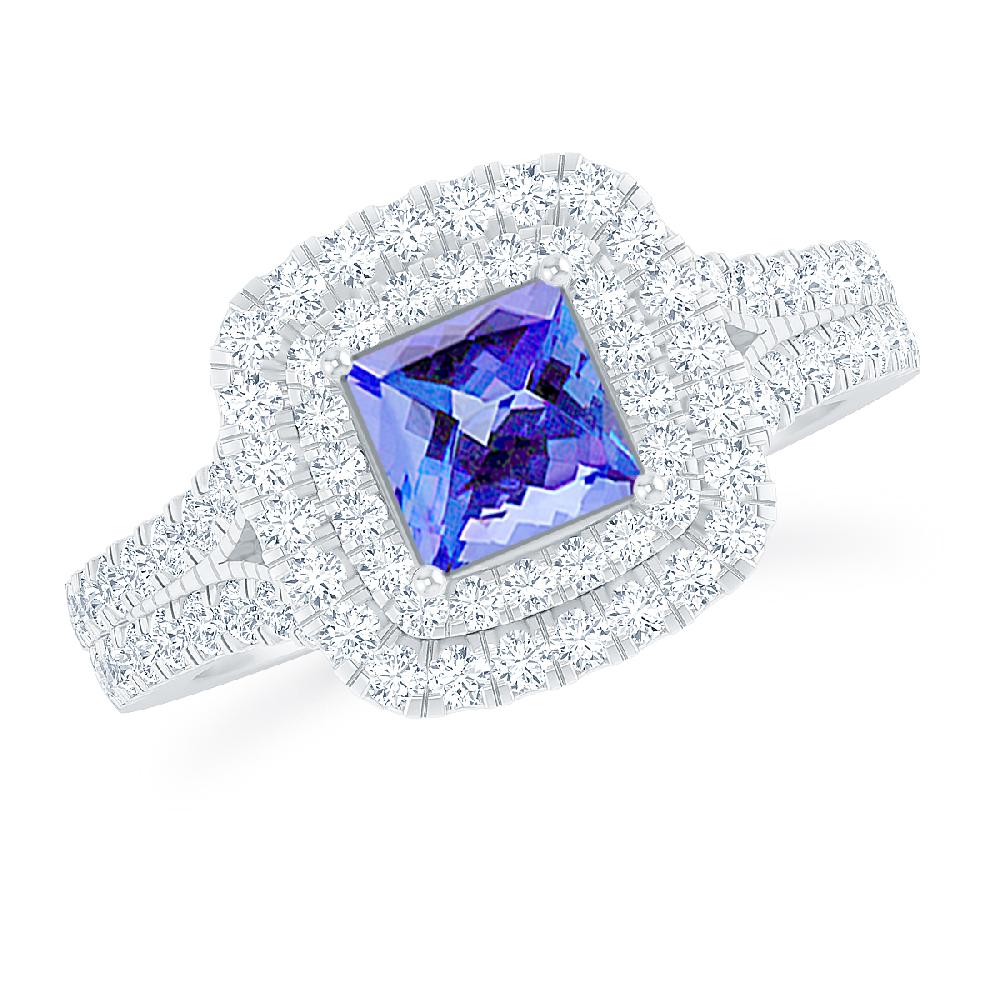 White Gold - Tanzanite