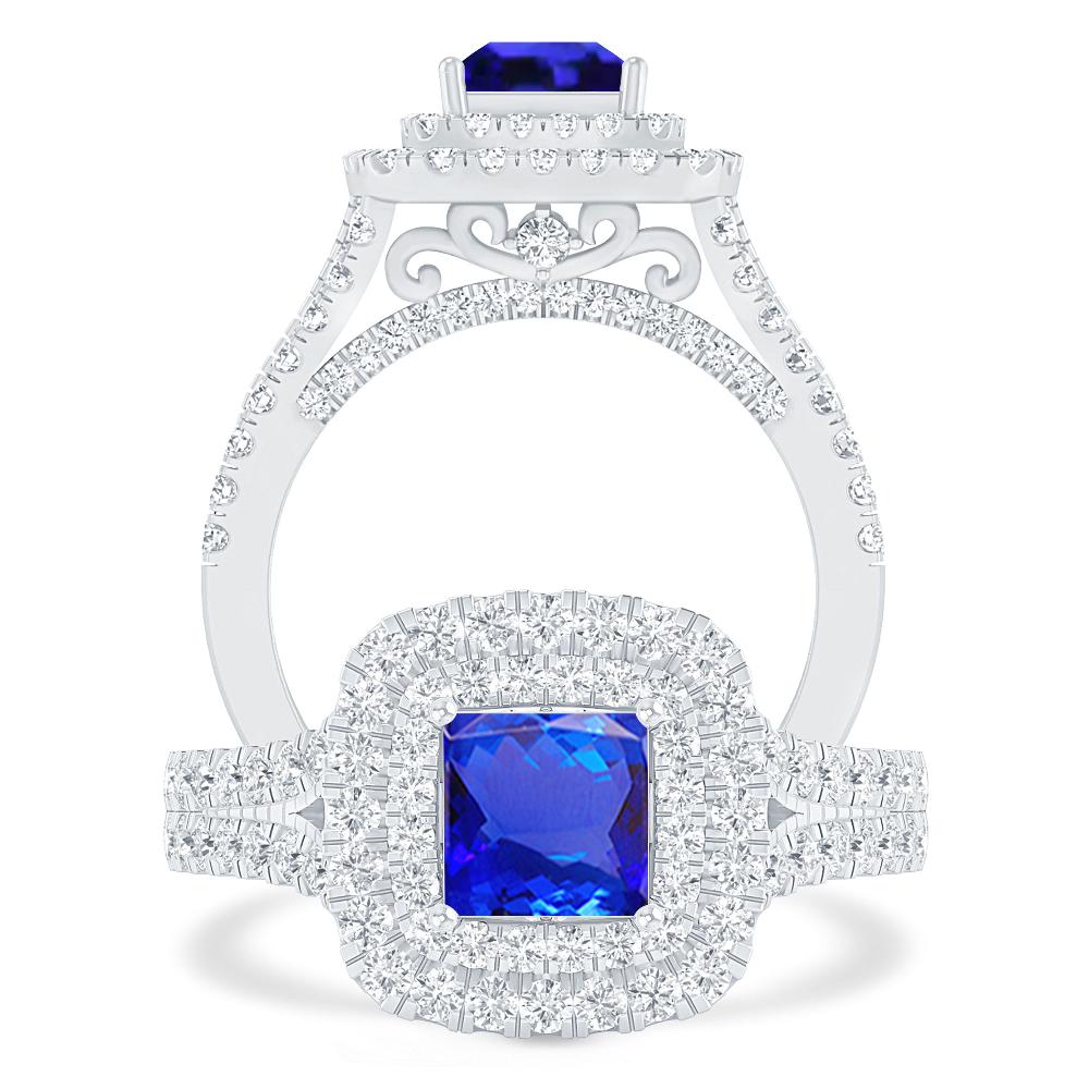 White Gold - Tanzanite
