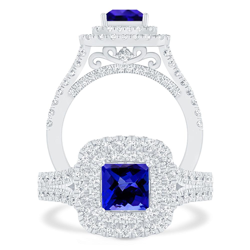 White Gold - Tanzanite