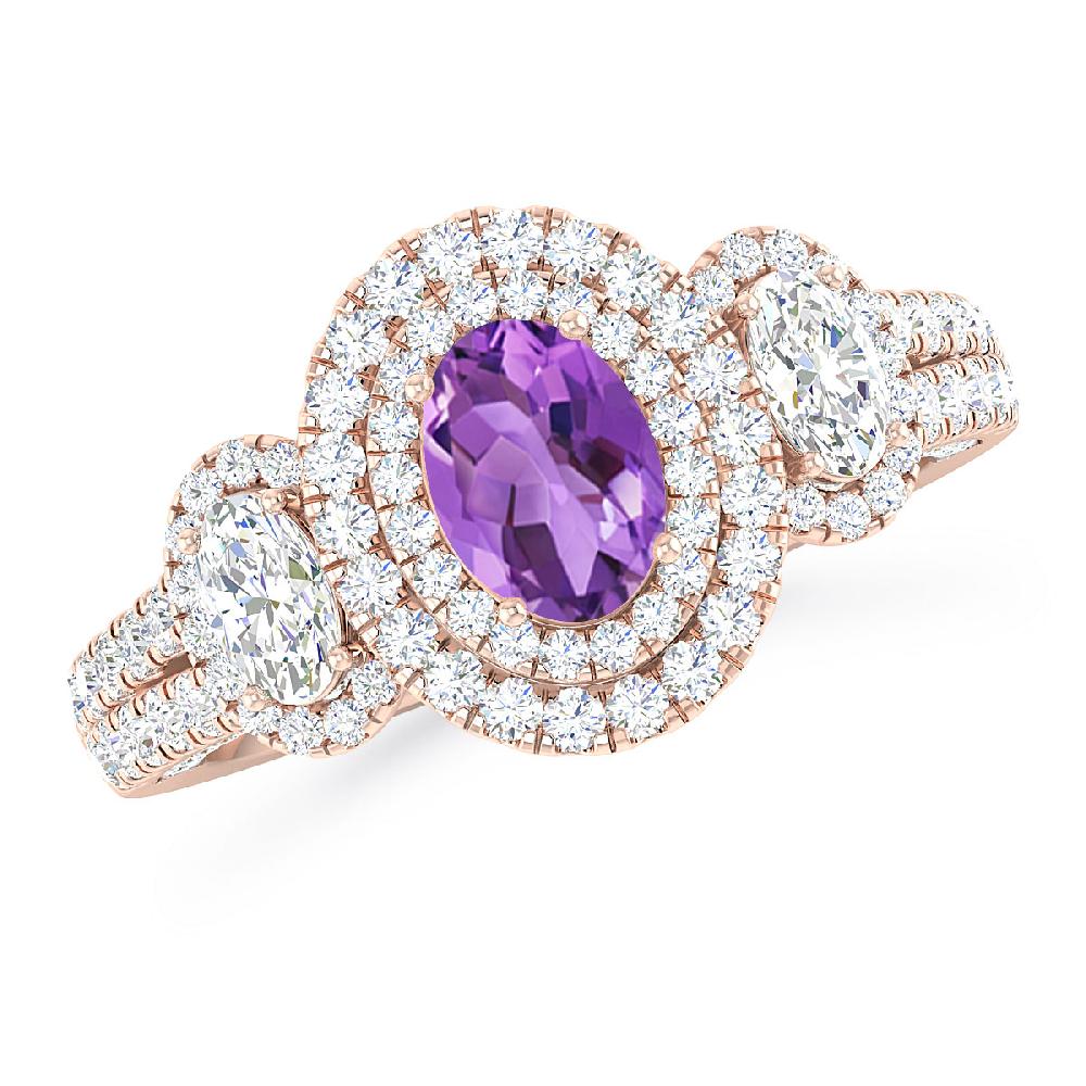 Rose Gold - Amethyst