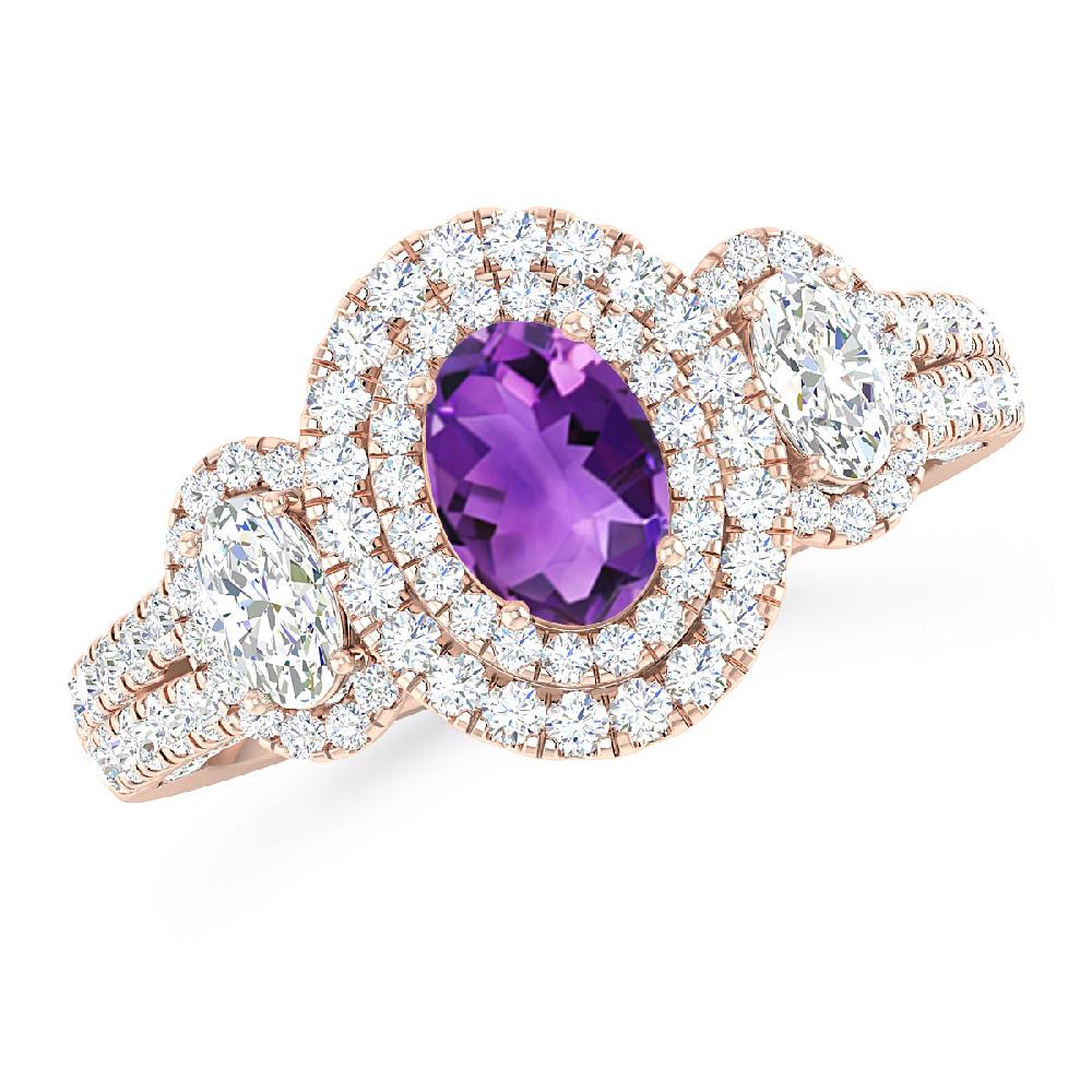 Rose Gold - Amethyst