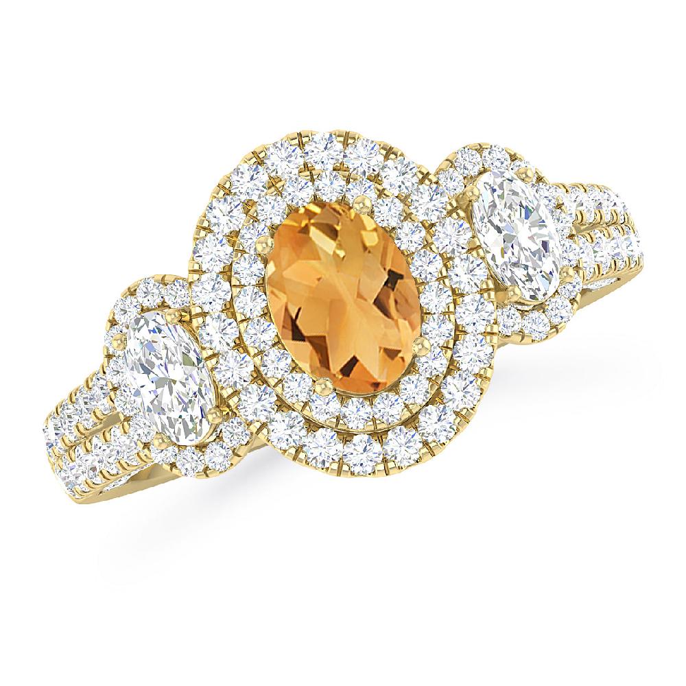 Yellow Gold - Citrine