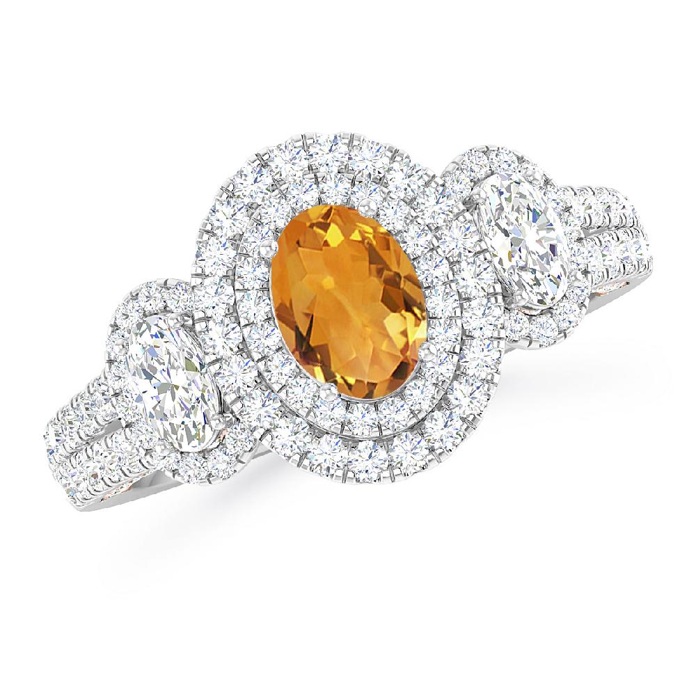 White Gold - Citrine